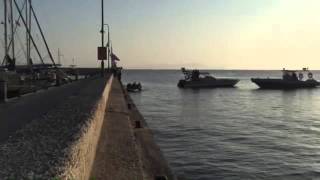 Early Morning Arrival of Migrants to Kos [upl. by Ohploda]