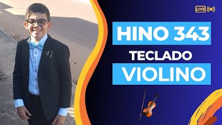 ⭐️HINO 343 NO SOPRANO E CONTRALTOviolinistaccb violin ccbviolino violistaccb [upl. by Nidnarb]