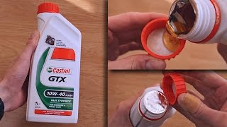 Castrol GTX 10W40 original oil engine show [upl. by Pickens]