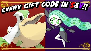 Every gift code in Pokemon Scarlet and Violet November 2024 [upl. by Rustice]