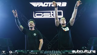 Factor B b2b Lostly LIVE  Subculture Bangkok Thailand 2024 [upl. by Aiker]