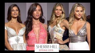 Sherri Hill Spring 2019 Dresses  Runway Show NY Fashion Week [upl. by Smith]