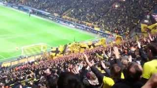 BvB  Zenit StPetersburg UCL EinlaufCL HymneStimmung 20032014 [upl. by Leveroni]