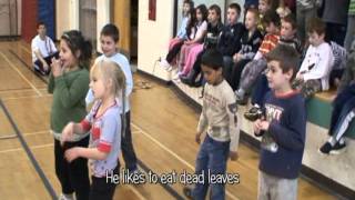 Kanaka Creek Elementary The Earthworm with lyrics [upl. by Nodle]