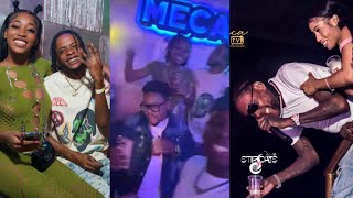 Jaydennand Fabbi Partying with Vybz kartel at Club Meca at Stir Thursday [upl. by Eldredge]