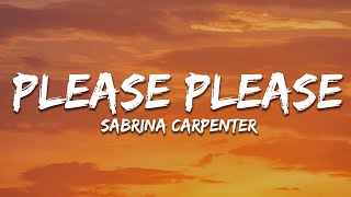 Sabrina Carpenter  Please Please Please in the Live Lounge [upl. by Rolecnahc791]