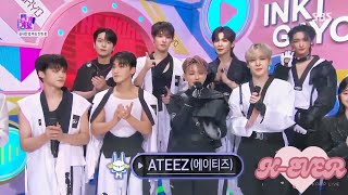 231210 ATEEZ Comeback Interview  SBS INKIGAYO 1080P [upl. by Ebsen]