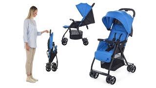 Top 7 Best Compact Strollers for Travel in 2018 Reviews Coolest Lightweight Strollers [upl. by Epuladaugairam]