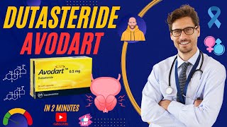 Dutasteride  Avodart  All You Need to Know in 2 Minutes [upl. by Tyrone186]