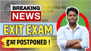 Exit Exam हुआ Postponed  Exit Exam For D Pharmacy  Diploma in Pharmacy Exit Exam 2024 [upl. by Blynn23]