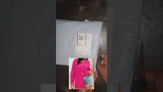 Tshirt from meesho review meesho unboxing dress ytshorts shorts youtube [upl. by Zetnauq]