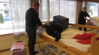 Smart solution  support to a sitting position on the bedside by Per Halvor Lunde [upl. by Jump]