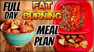 ULTIMATE FAT BURNING MEAL PLAN FULL DAY of EATING for WEIGHT LOSS [upl. by Ennayelsel223]