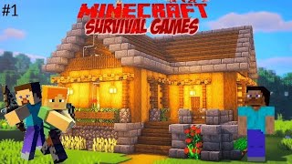 MINECRAFT SURVIVAL SERIES PART 1  CRETING A FIRST HOUSE IN MINECRAFT minecraft minecraftpe [upl. by Naval95]