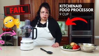 KitchenAid 9 Cup Food Processor Review FAIL [upl. by Faubert26]