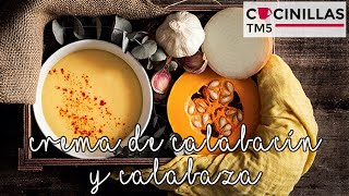 Crema de Calabacín y Calabaza 🥒🎃  Recetas Thermomix [upl. by Candy]