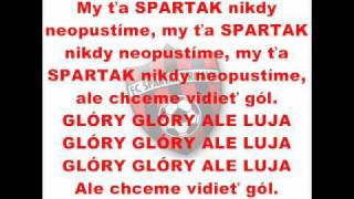 Spartakovská hymna text [upl. by Hennessy]