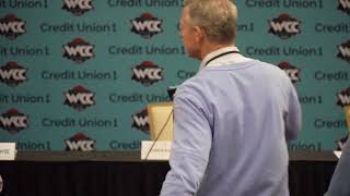 2024 WCC Basketball Championship Presser  Game 3  PAC vs USD [upl. by Fannie464]