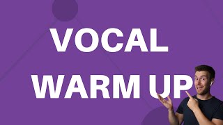 Vocal Warm Up Exercise 1  Lip Roll [upl. by Lletnahs]