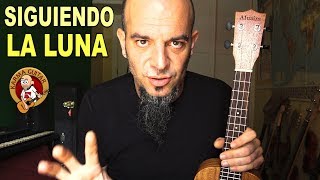 Como tocar fácil SIGUIENDO LA LUNA en UKELELE  Los Fabulosos Cadillacs [upl. by Nauqyt]