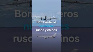 Rusia y China realizan patrullas conjuntas con sus bombarderos nucleares cerca de Alaska [upl. by Riva916]