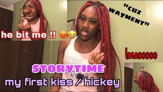 STORYTIME my first hickeykiss 😳😂 jadaathamaniac 💕 [upl. by Allx630]