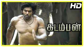 Kadamban Tamil Movie  Climax Scene  End Credits  Arya  Catherine Tresa  Yuvan Shankar Raja [upl. by Llorre]