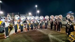 VHS Marching Cats Tuba Fanfare at Winnersville Classic 2024 [upl. by Berriman128]