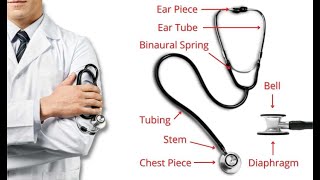 parts of stethoscope [upl. by Aillicsirp]