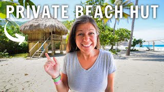 Staying on Playa Brava in Tayrona National Park Beach Hut Tour  Colombia Travel Vlog [upl. by Asseret]