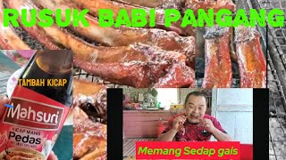 Menu TengahariPangang Rusuk Babikerigai Babi [upl. by Combe]