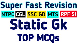 Statics Gk  SSC MTS EXAM 2024  SSC GD  NTPC EXAM  RPF Exam  SSCMTSEXAM2024 SSCGD SSCCGLEXAM [upl. by Oeht]