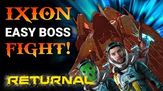 Returnal PS5  How to beat Second Boss Ixion Easy Biome 2 Boss Guide [upl. by Surtemed977]