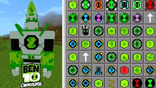 SAIU NOVO ADDON BEN 10 V17 MODIFICADO PARA MINECRAFT PE [upl. by Anialad]