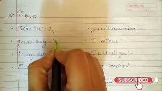 02 Phases  Shorthand  English Shorthand  Stenography  Pitman Shorthand  Cursive Writing [upl. by Adiana]