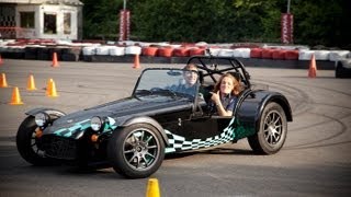 Kovalainen amp Petrovs donut school  Caterham F1 amp Driving Experience [upl. by Iams]