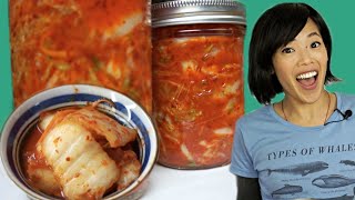 My FAVORITE KIMCHI Recipe  A Small Batch DIY  FERMENTED [upl. by Vashti355]