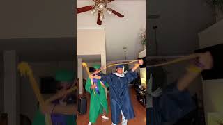 I had to turn my sister up bc she a graduate now 🔥 youtubeshorts tiktok sauceyaustin graduation [upl. by Nnateragram912]