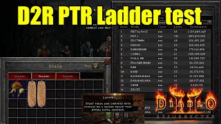 D2R PTR Ladder test [upl. by Huskey]