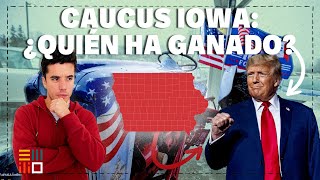 Trump arrasa en Iowa ¿qué esperar ahora [upl. by Fridlund960]