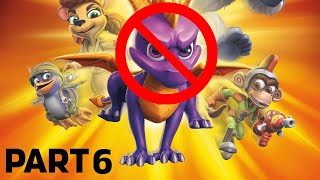 Can you beat Spyro 3 Year of the Dragon without using Spyro Part 6Sgt ByrdSparxMushroom Speedway [upl. by Nayt]