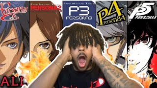 NEW Anime Fan Reacts To PERSONA All Openings  19962024 [upl. by Ahsiled546]