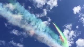 Giovinazzo il primo spettacolo delle Frecce Tricolori [upl. by Yaf]