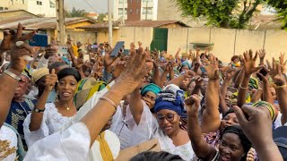 Présentation des vœux du nouvel an 2024 au Président Boni YAYI [upl. by Ursola]