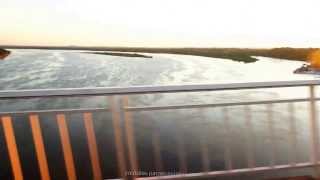 Paraguay River Tourist Video Capitol Asuncion Driving the bridge [upl. by Hoffman]