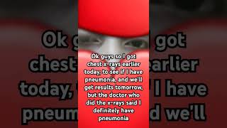 pneumonia imgoingtobeokay [upl. by Sidnee]