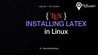 How to install LaTeX in Linux  TexLive  TexStudio [upl. by Lauder]