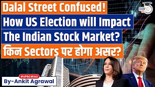 Trump vs Kamala How US elections may impact Indian stock market  Know all about it [upl. by Ettenajna]