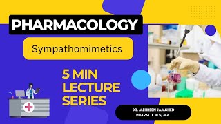 Pharmacology Lecture 23 catecholamine pharmacologyclass medical drugs nursingstudent [upl. by Rinee]