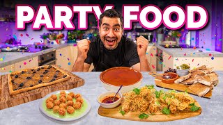 ULTIMATE Party Food Menu  Chef Unleashed [upl. by Neelyad]